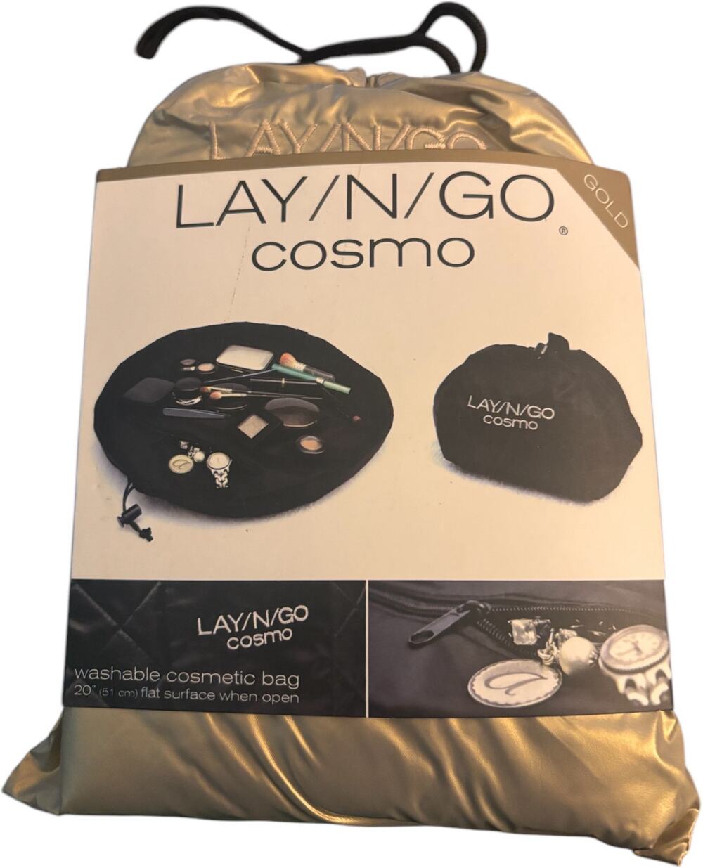 Lay/N/Go Cosmo, The Ultimate Cosmetic Bag, NWT